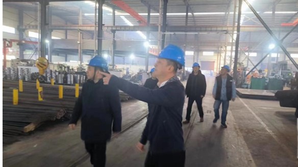 Hunan Shipbuilding Association organized experts to evaluate production conditions at Hunan Zhongda Energy saving Pump Industry Co., Ltd!